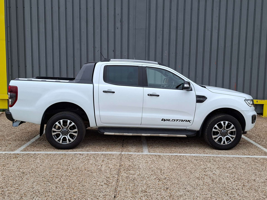 Ford Ranger Ecoblue Wildtrak Pickup Double Cab 4Wd White #5