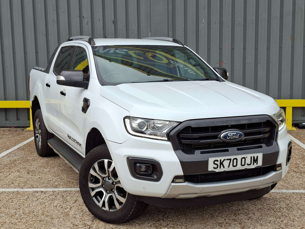 Ford Ranger Ecoblue Wildtrak Pickup Double Cab 4Wd White