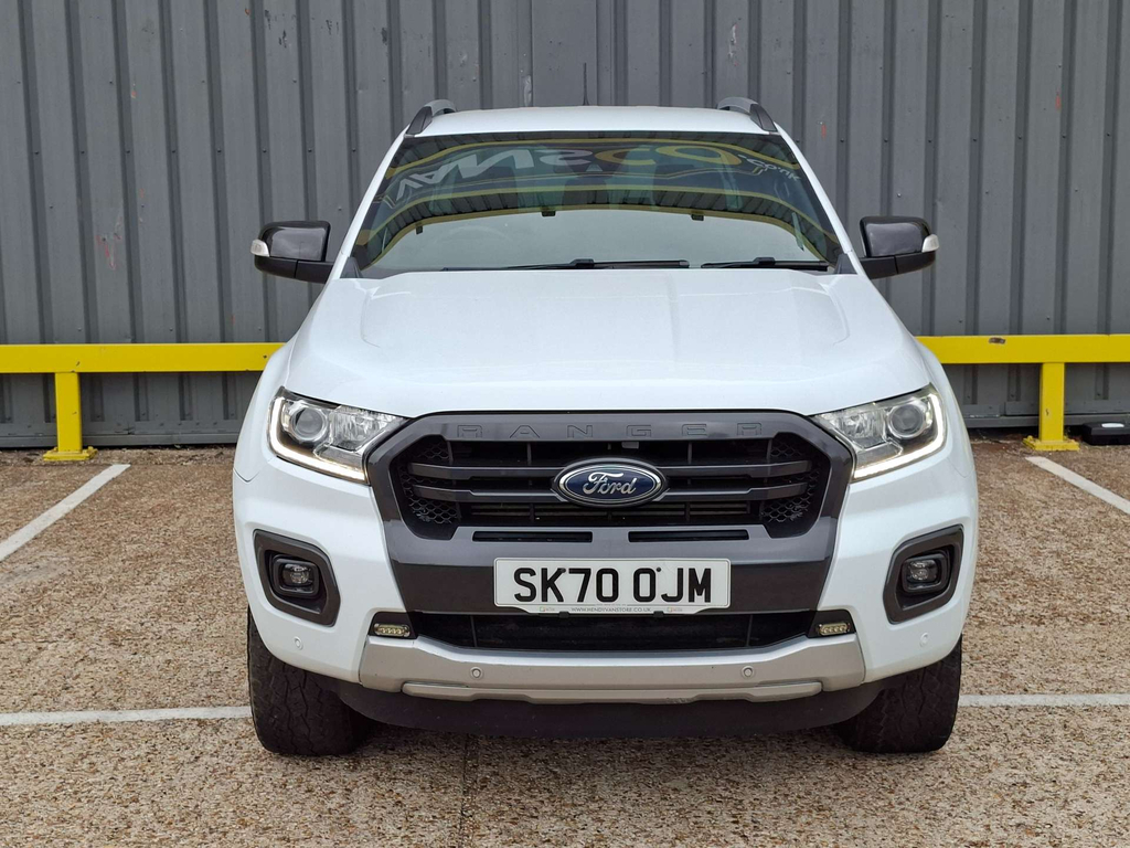 Ford Ranger Ecoblue Wildtrak Pickup Double Cab 4Wd White #2