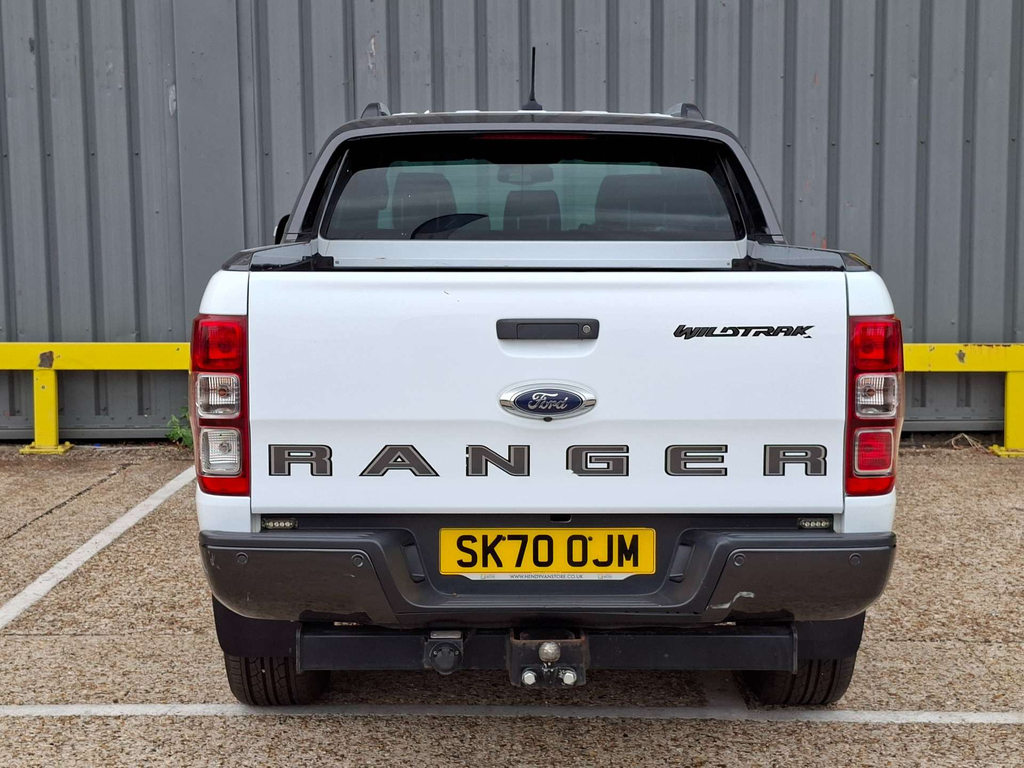 Ford Ranger Ecoblue Wildtrak Pickup Double Cab 4Wd White #6