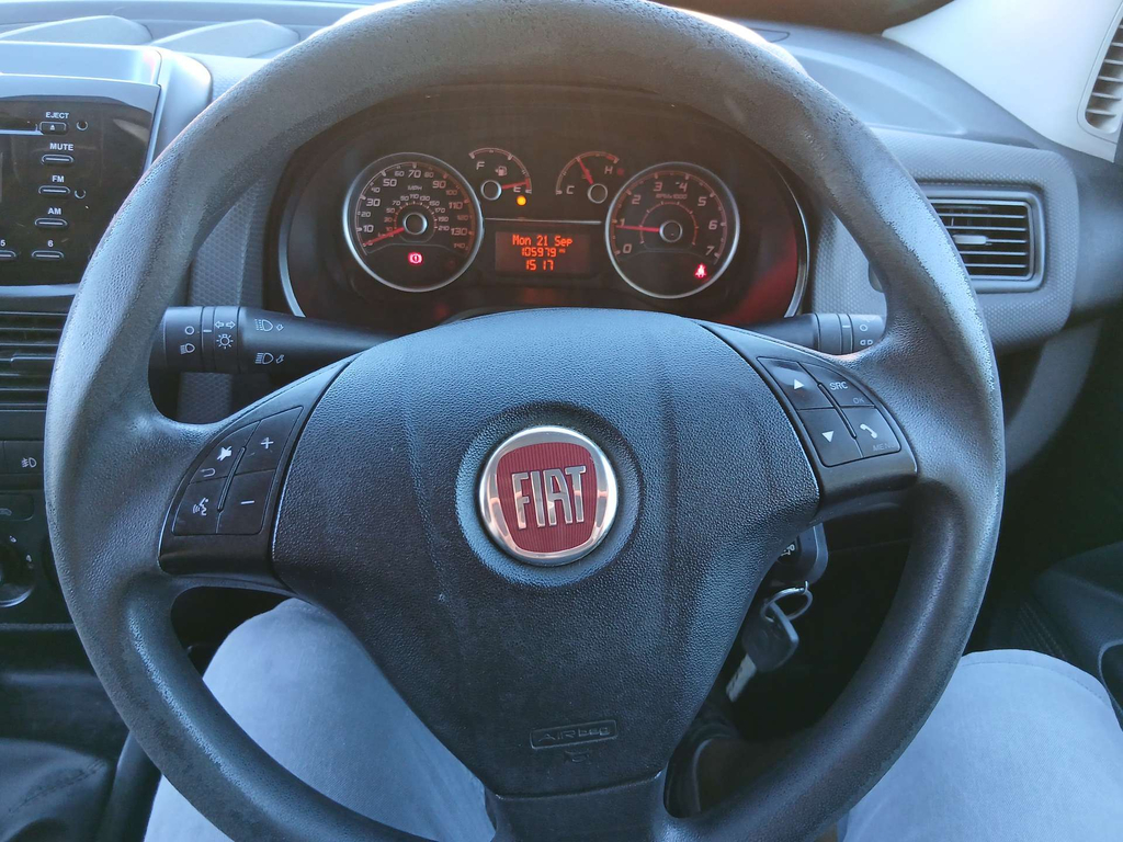 Fiat Doblo 1.3 Multijet 16V Sx Van Start Stop White #19