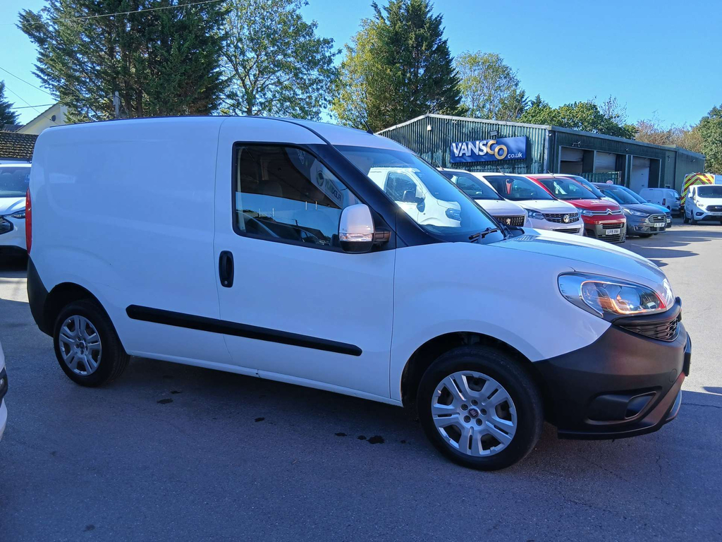 Fiat Doblo 1.3 Multijet 16V Sx Van Start Stop White #15