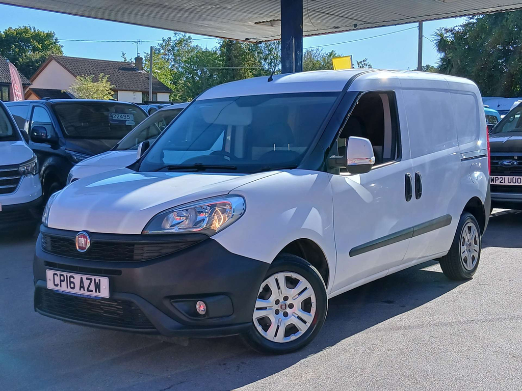 Fiat Doblo 1.3 Multijet 16V Sx Van Start Stop White #3