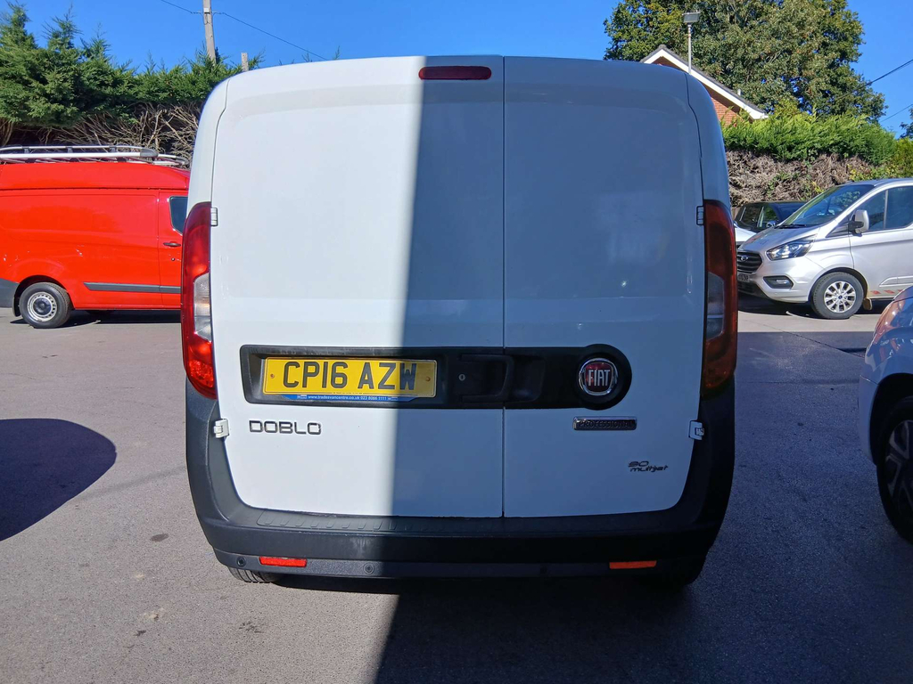 Fiat Doblo 1.3 Multijet 16V Sx Van Start Stop White #9
