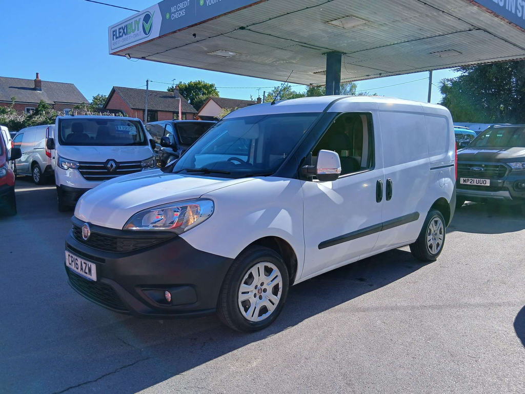 Fiat Doblo 1.3 Multijet 16V Sx Van Start Stop White #5