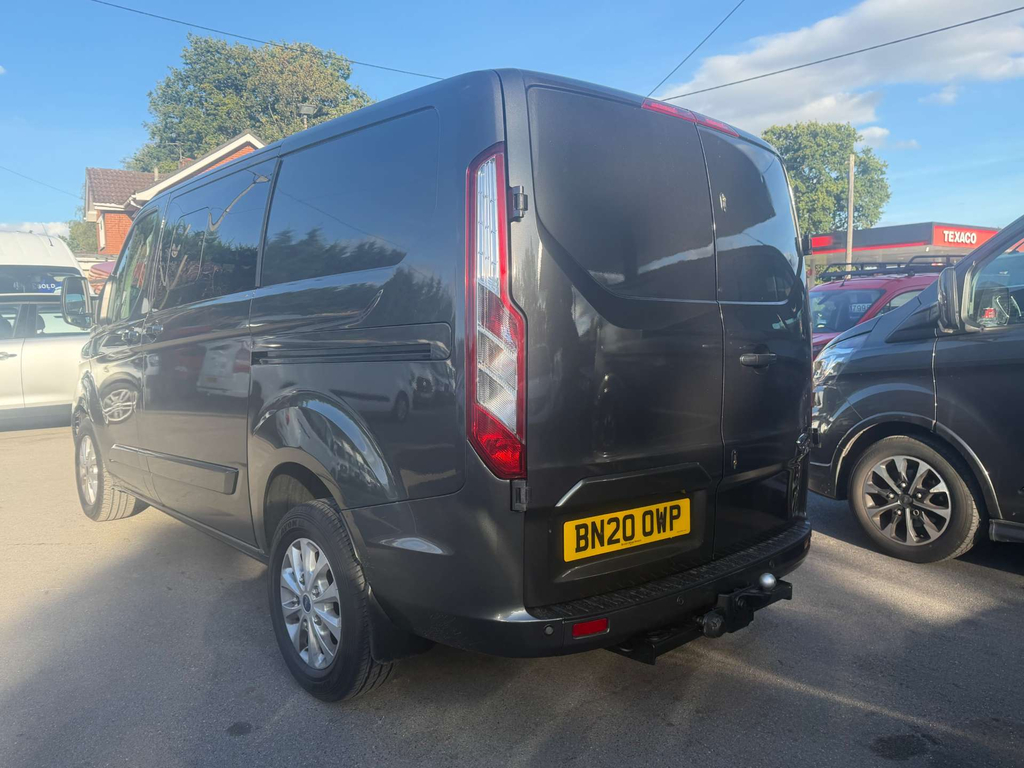 Ford Transit Custom 320 Ecoblue Limited Crew Van Double Cab Aut Grey #6