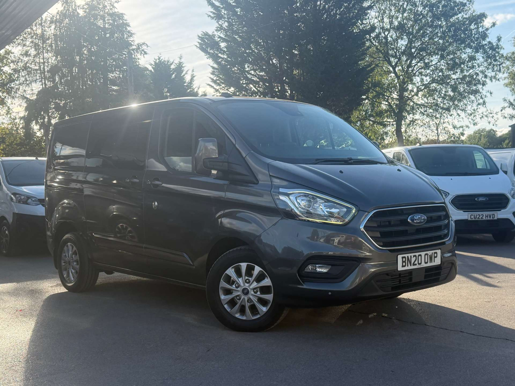 Ford Transit Custom 320 Ecoblue Limited Crew Van Double Cab Aut Grey