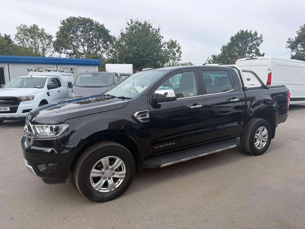 Ford Ranger Ecoblue Limited Pickup Double Cab 4Wd Black #3