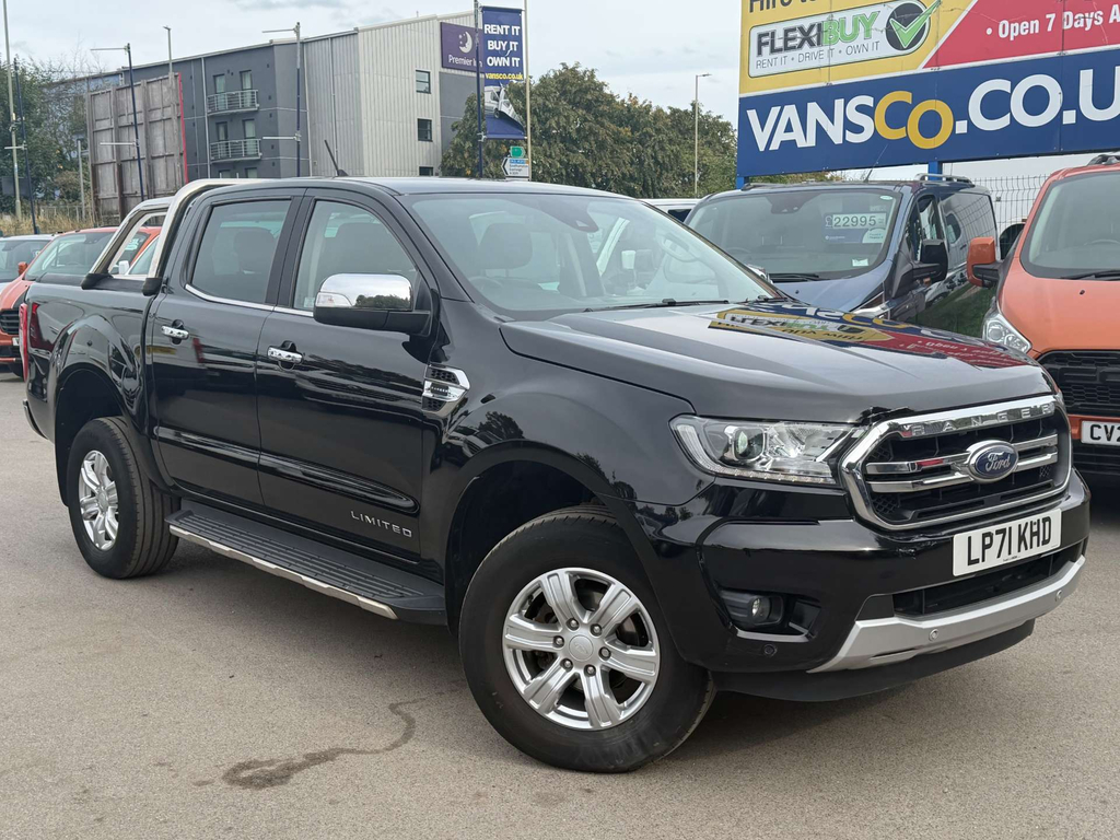 Ford Ranger Ecoblue Limited Pickup Double Cab 4Wd Black