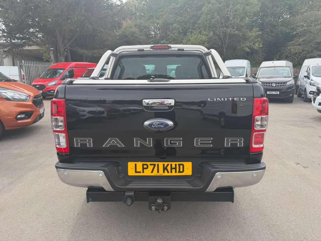 Ford Ranger Ecoblue Limited Pickup Double Cab 4Wd Black #5
