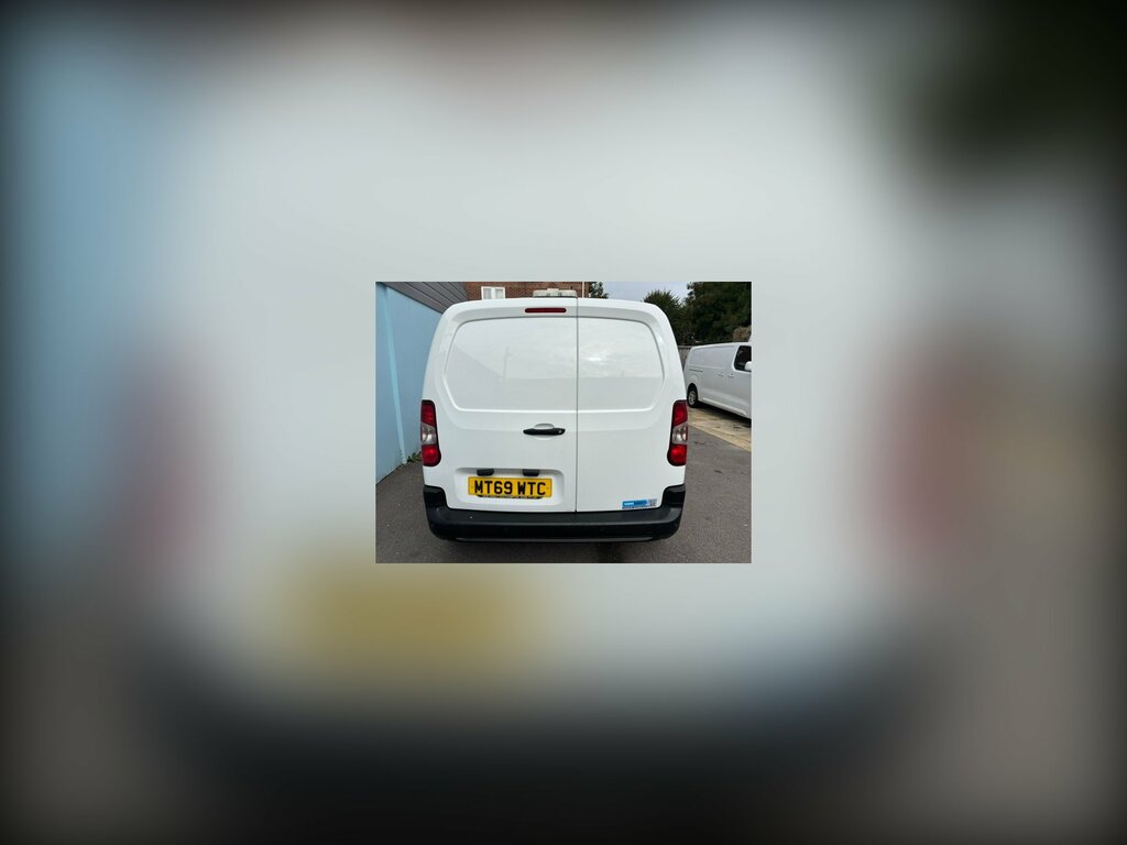 Peugeot Partner 1.5 Bluehdi 1000 Professional Standard Panel Van 5 White #3