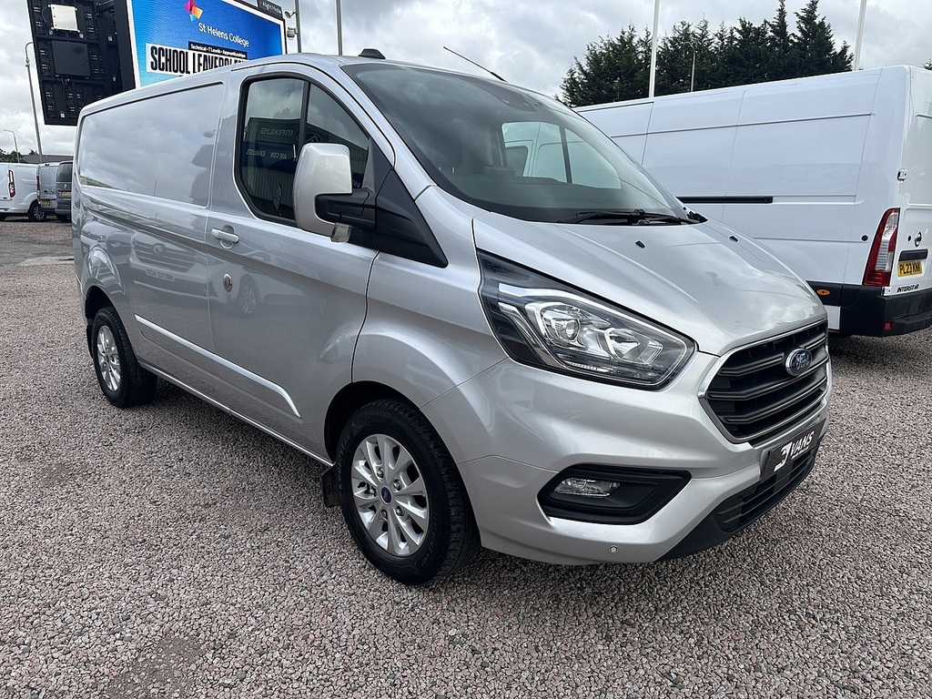 Ford Transit Custom 280 Ecoblue Limited Silver