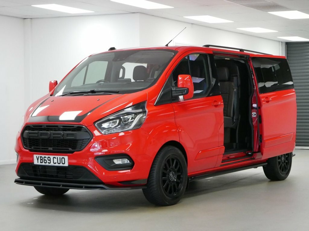 Ford Transit Custom 2L 2.0 320 Ecoblue Limited Crew Van Double Cab Red