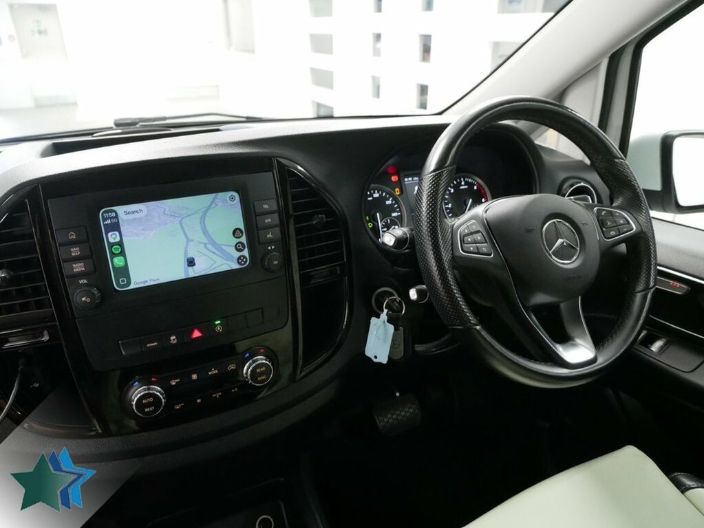 Mercedes-Benz Vito 2L 2.0 116 Cdi Premium Crew Van Double Cab Die White #6