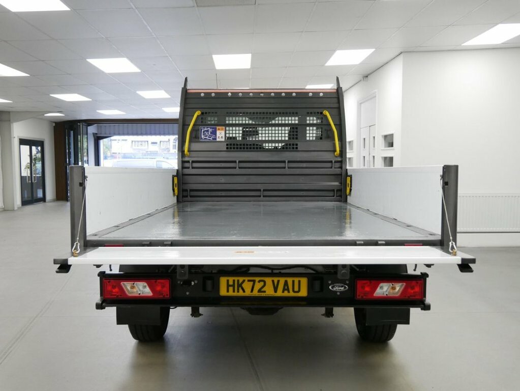Ford Transit Custom 2L 2.0 350 Ecoblue Mhev Leader Chassis Cab Die White #2