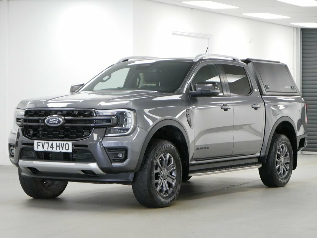 Ford Ranger 3L 3.0 Td V6 Ecoblue Wildtrak Pickup Double Cab Grey