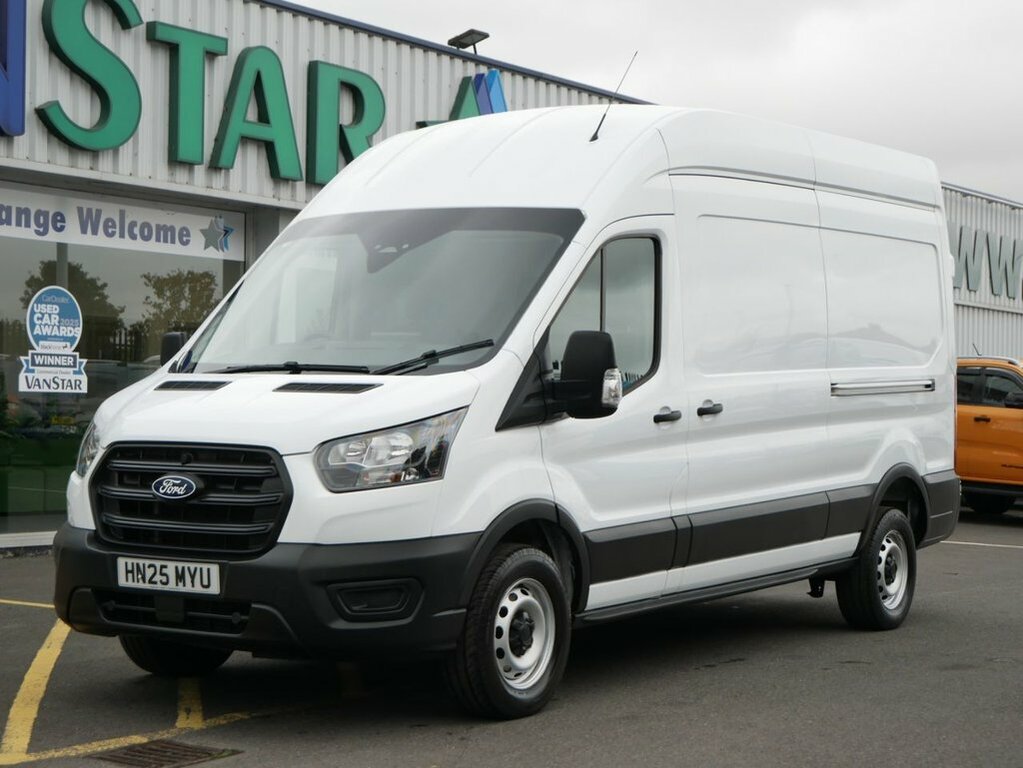 Ford Transit Custom 2L 2.0 350 Ecoblue Leader Panel Van Man White #4