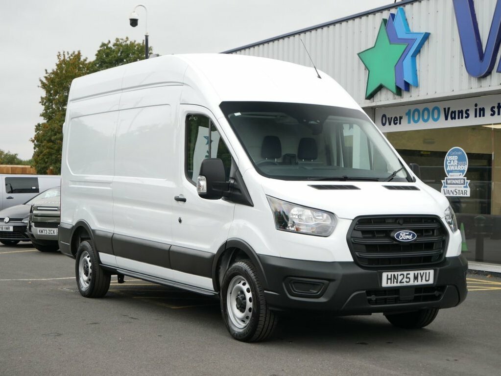 Ford Transit Custom 2L 2.0 350 Ecoblue Leader Panel Van Man White