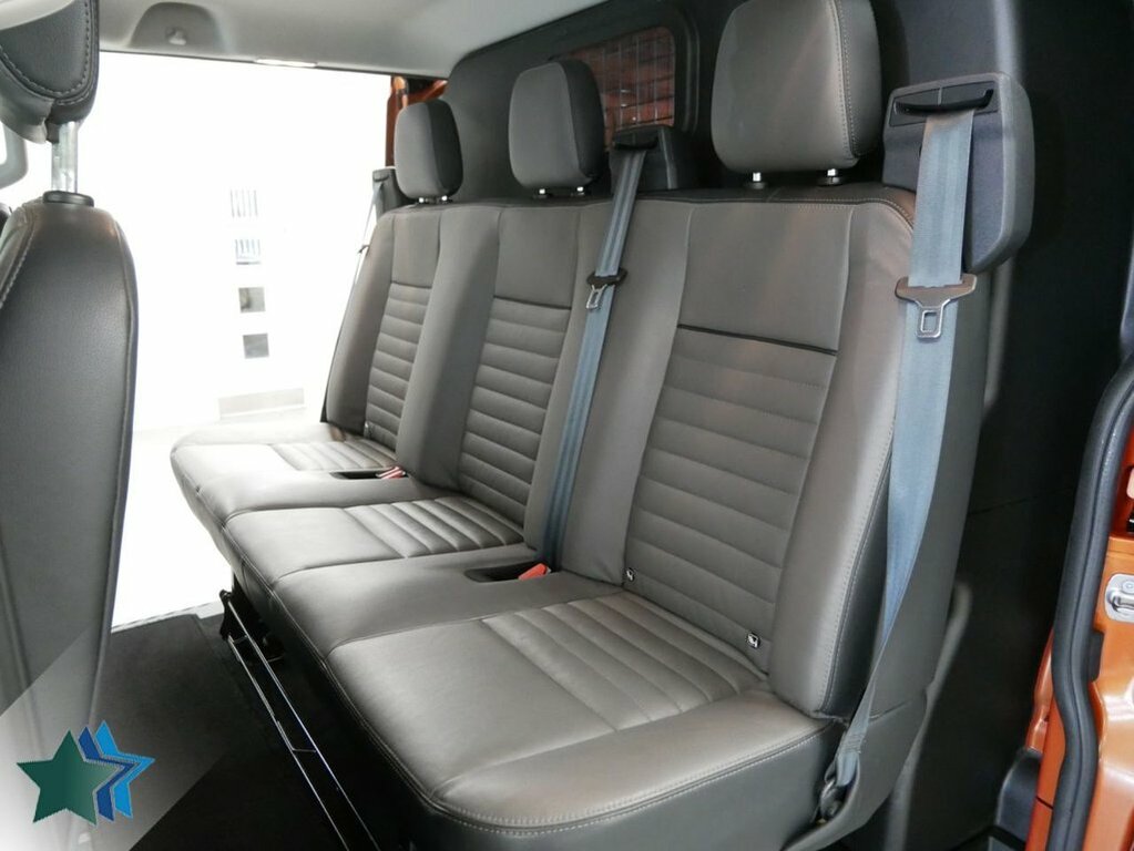 Ford Transit Custom 2L 2.0 320 Ecoblue Limited Crew Van Double Cab Orange #4