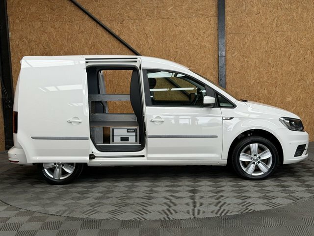 Volkswagen Caddy 2.0 Tdi C20 Highline Panel Van Dsg Swb White #4