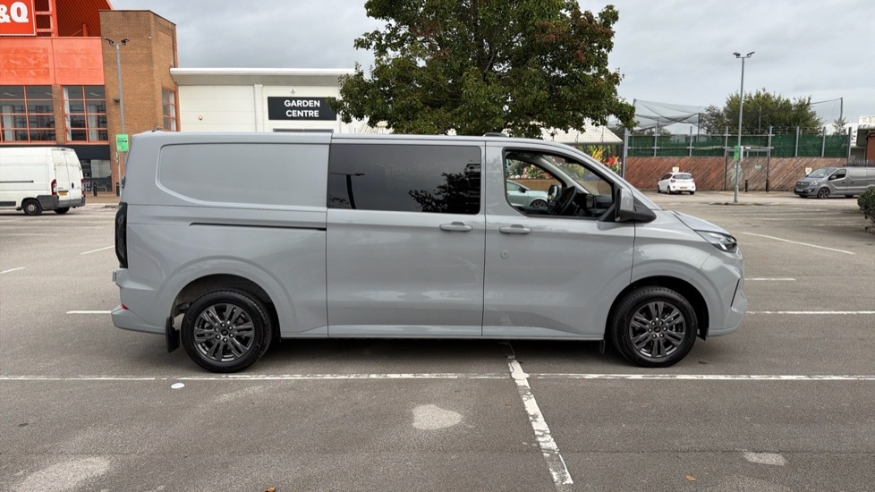Ford Transit Custom 320 Sport L2 Lwb Double Cab In Van Fwd 2.5 Ph Grey #9