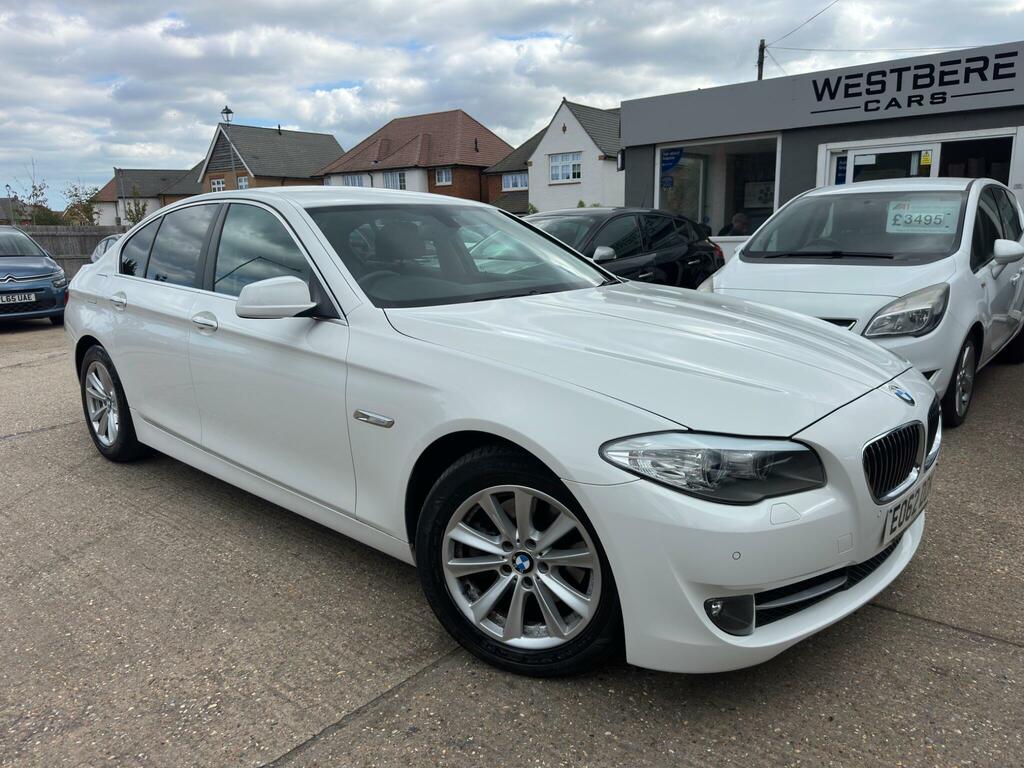 BMW 5 Series Efficientdynamics White