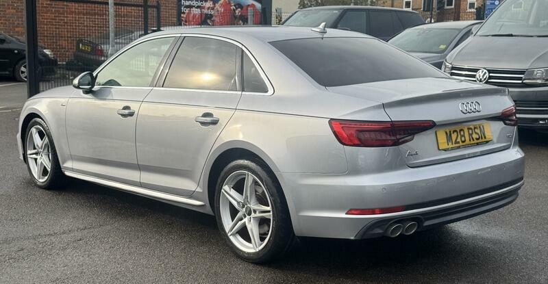 Audi A4 2.0 Tdi Ultra S Line S Tronic Euro 6 Ss Silver #3