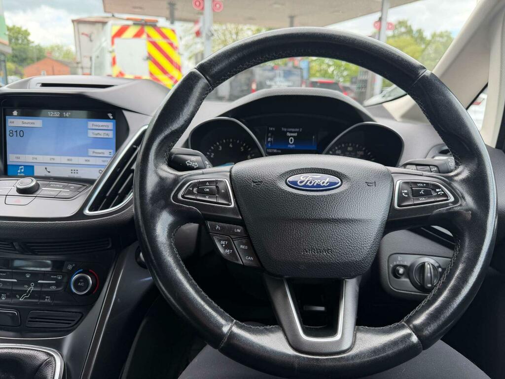 Ford C-Max Zetec Tdci Parking Sensors, Tow Bar, Heated Win Blue #35