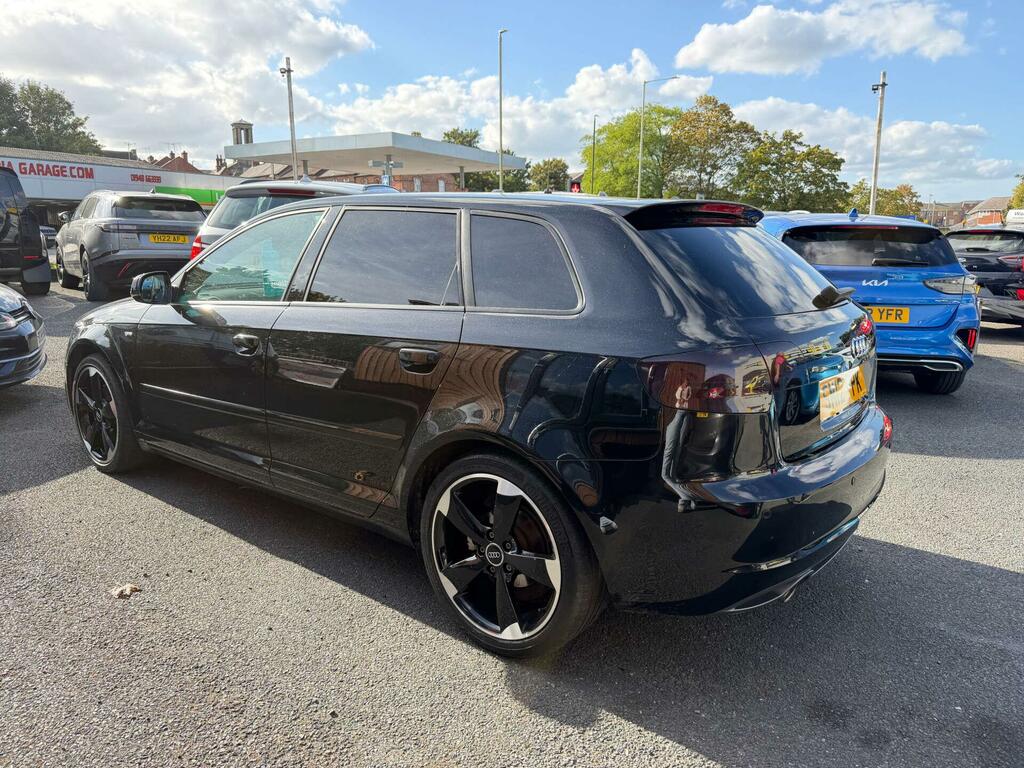 Audi A3 2.0 Tdi Sport Sportback Euro 5 Ss Black #3