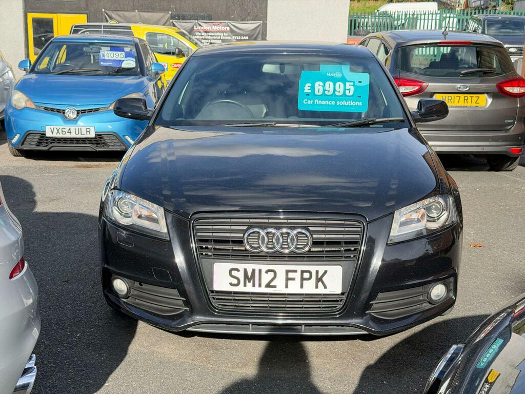 Audi A3 2.0 Tdi Sport Sportback Euro 5 Ss Black #2