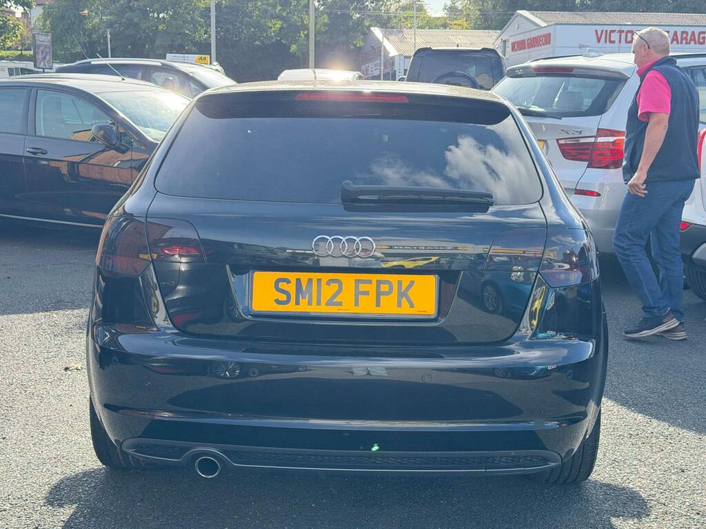 Audi A3 2.0 Tdi Sport Sportback Euro 5 Ss Black #4