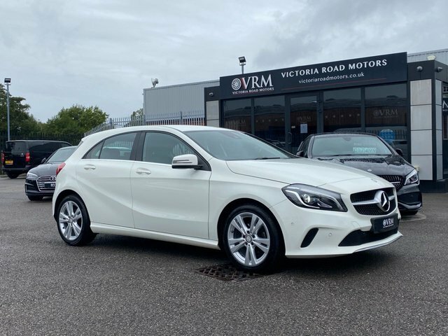 Mercedes-Benz A Class A180d Sport Premium Hatchback White #2