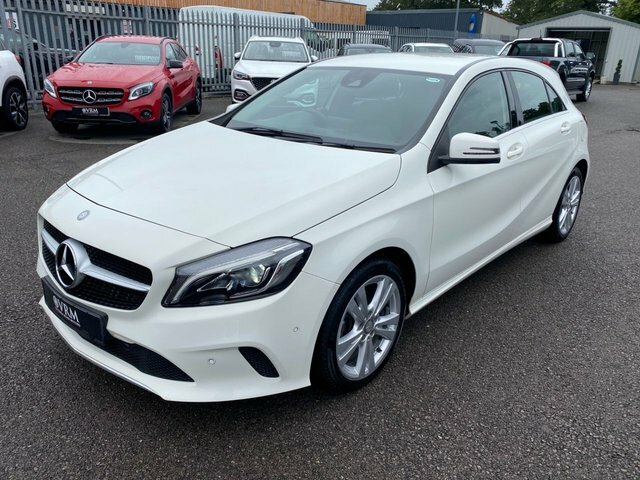 Mercedes-Benz A Class A180d Sport Premium Hatchback White #5