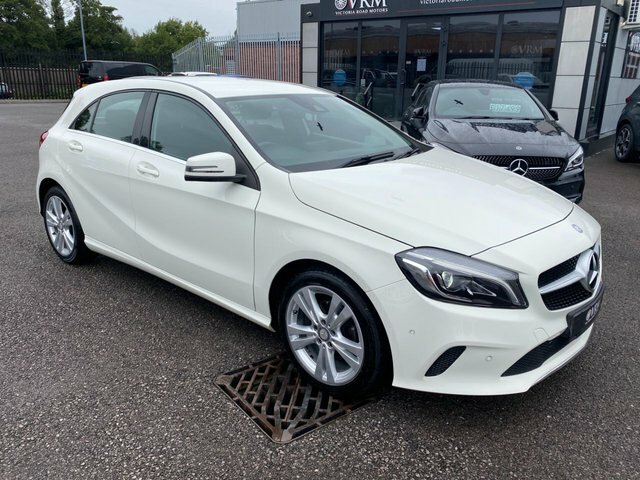 Mercedes-Benz A Class A180d Sport Premium Hatchback White #3