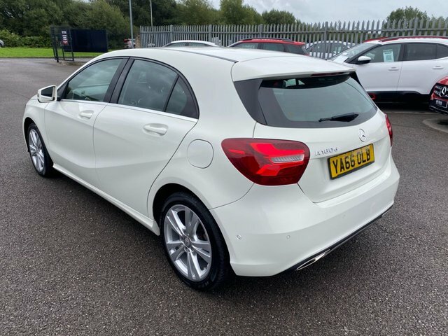 Mercedes-Benz A Class A180d Sport Premium Hatchback White #6