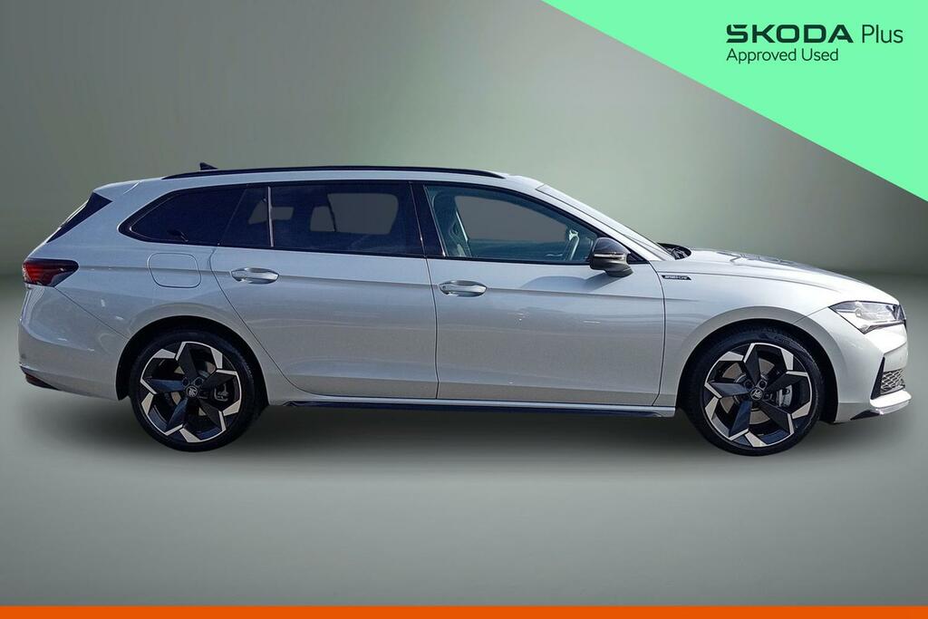 Skoda Superb Sportline Tdi Dsg Silver #4