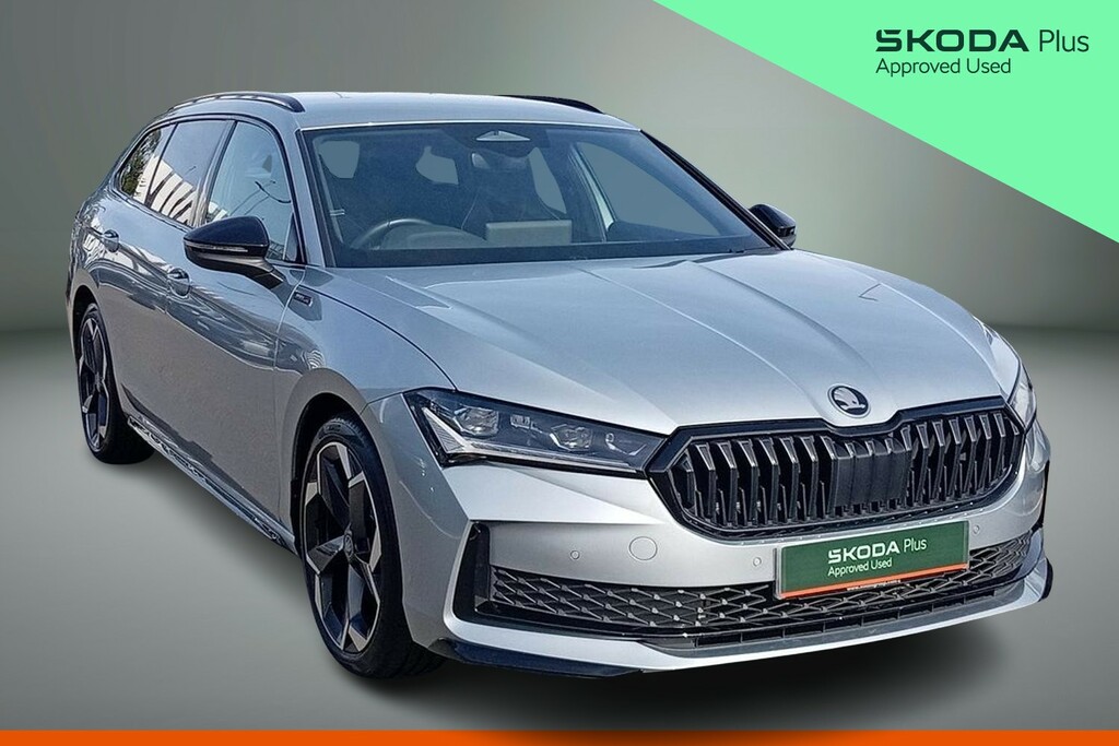 Skoda Superb Sportline Tdi Dsg Silver