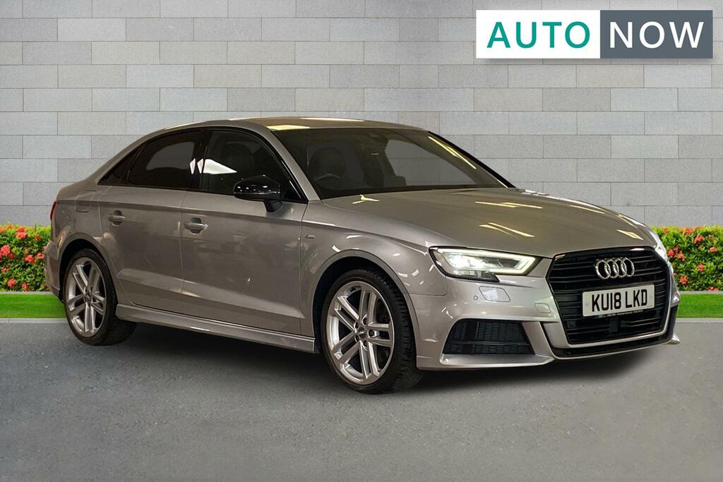Audi A3 Audi A3 1.5 Tfsi Cod Black Edition Saloon Petr Silver