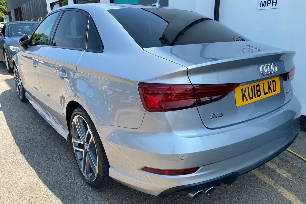 Audi A3 Audi A3 1.5 Tfsi Cod Black Edition Saloon Petr Silver #6