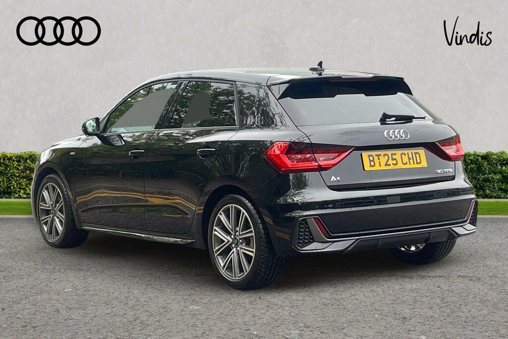 Audi A1 Sportback Tfsi S Line BT25CHD Black #3