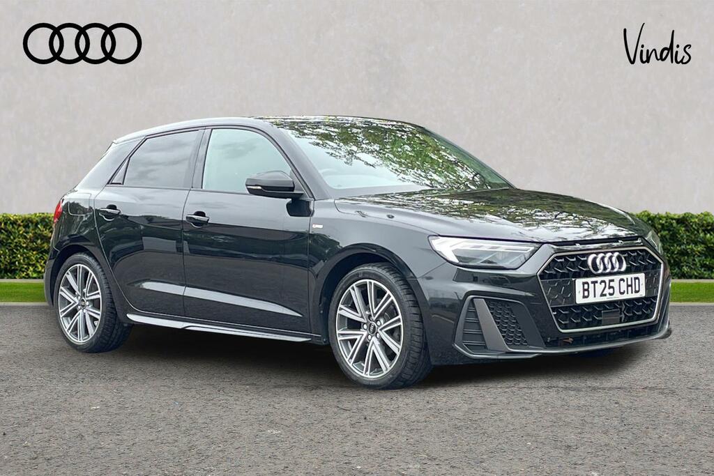 Audi A1 Sportback Tfsi S Line BT25CHD Black