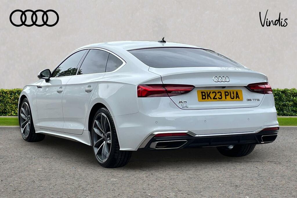 Audi A5 Audi A5 Sportback S Line 35 Tfsi 150 Ps S Tronic White #3