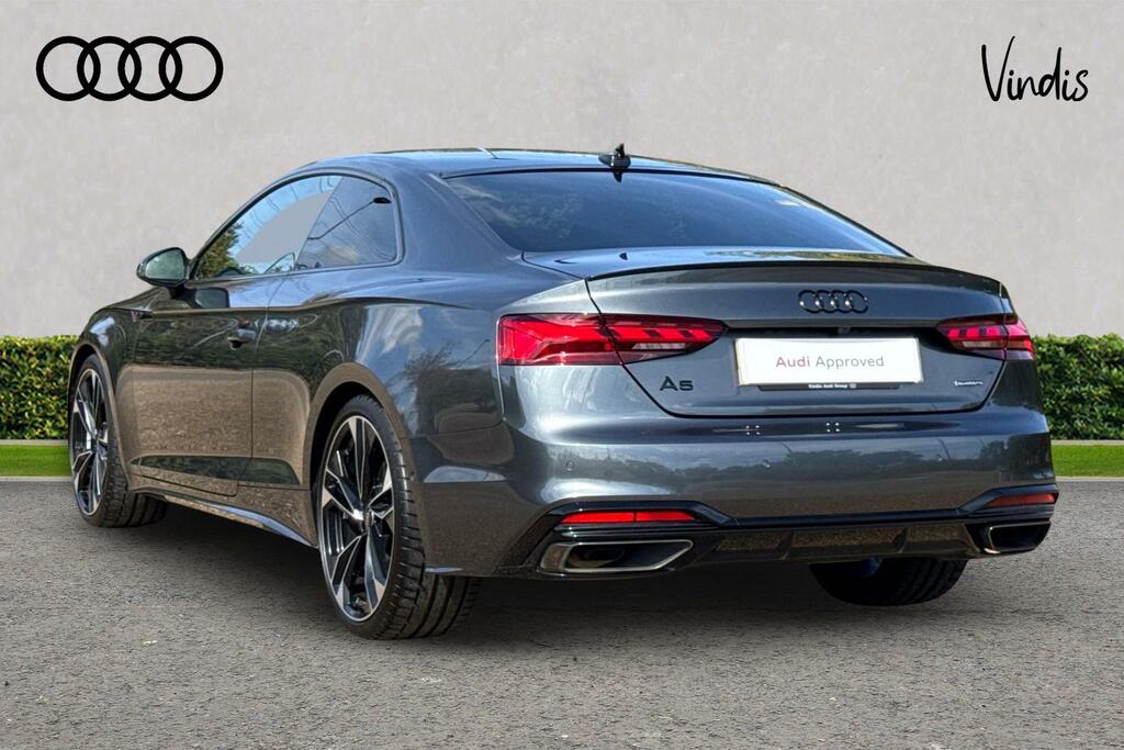 Audi A5 Tfsi Quattro S Line Black Edition Mhev Grey #3