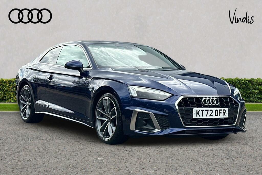 Audi A5 Audi A5 Coup- S Line 40 Tfsi 204 Ps S Tronic Blue