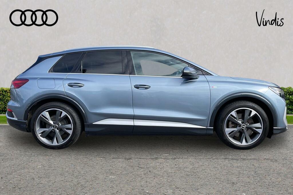 Audi Q4 E Tron Audi Q4 E-tron S Line 40 Blue #4