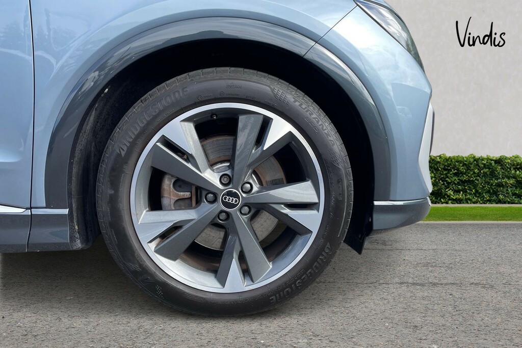 Audi Q4 E Tron Audi Q4 E-tron S Line 40 Blue #5