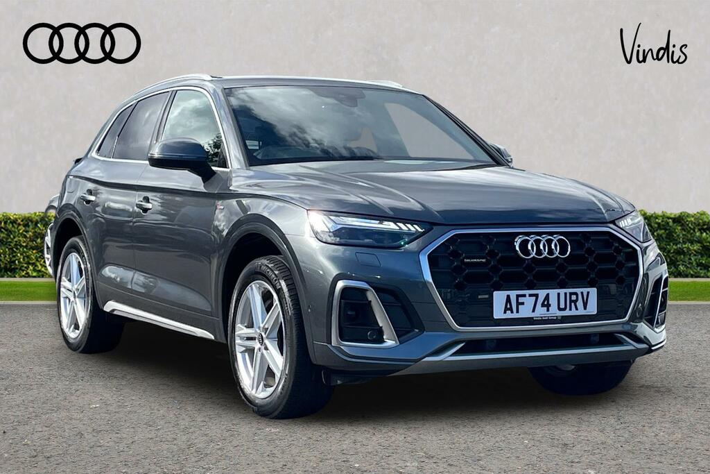 Audi Q5 Audi Q5 S Line 40 Tdi Quattro 204 Ps S Tronic Grey