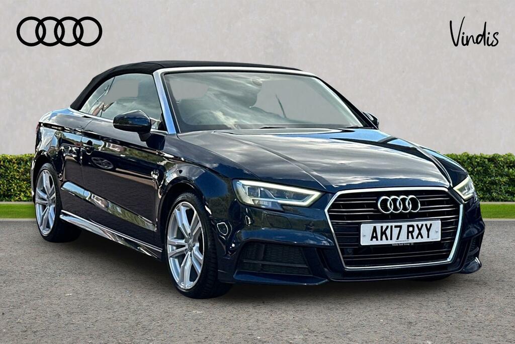 Audi A3 Cabriolet Audi A3 Cabriolet 1.4 Tfsi S Line S Tronic Blue