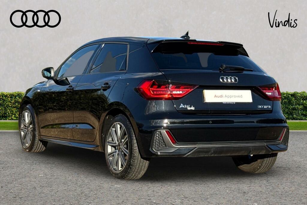 Audi A1 Sportback Tfsi S Line Black #3