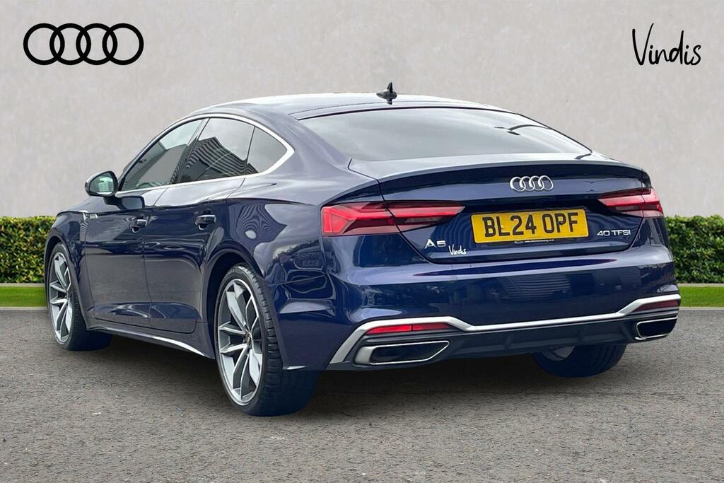 Audi A5 Sportback Tfsi S Line Mhev Blue #3